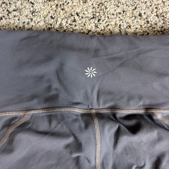 Athleta Salutation 7/8 Tight Size Small Gray 27" Inseam Mid Rise - Picture 6 of 8